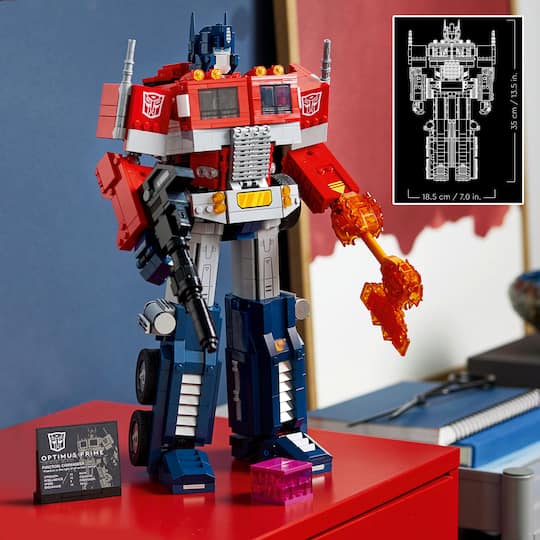 LEGO® Optimus Prime 10302 Building Kit (1,508 Pieces)
